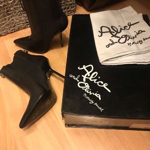 Brand New Alice and Olivia Ankle Boots